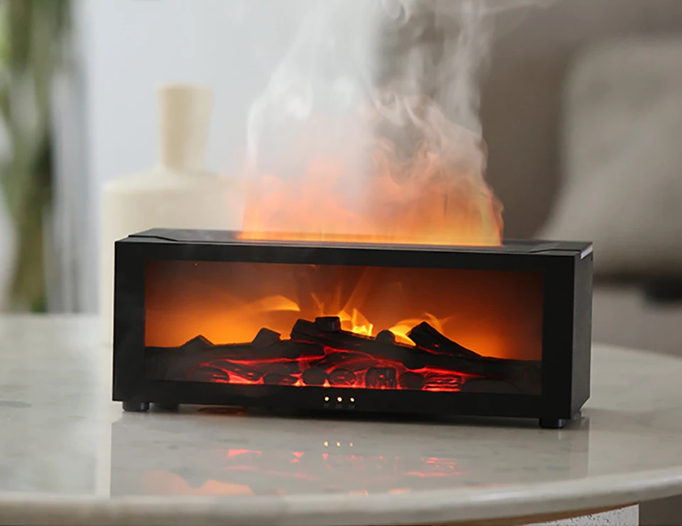 Volcano Aroma Humidifier with Ambient Light
